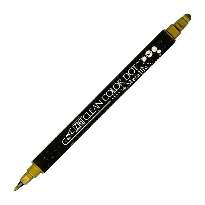ZIG Kuretake Clean Color DOT Pen Metallic