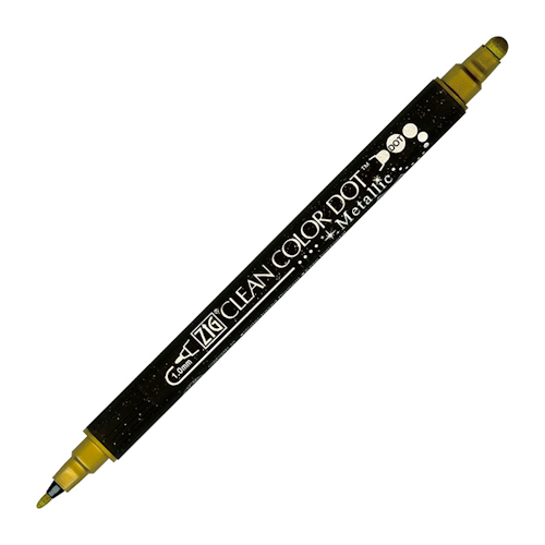 ZIG Kuretake Clean Color DOT Pen Metallic