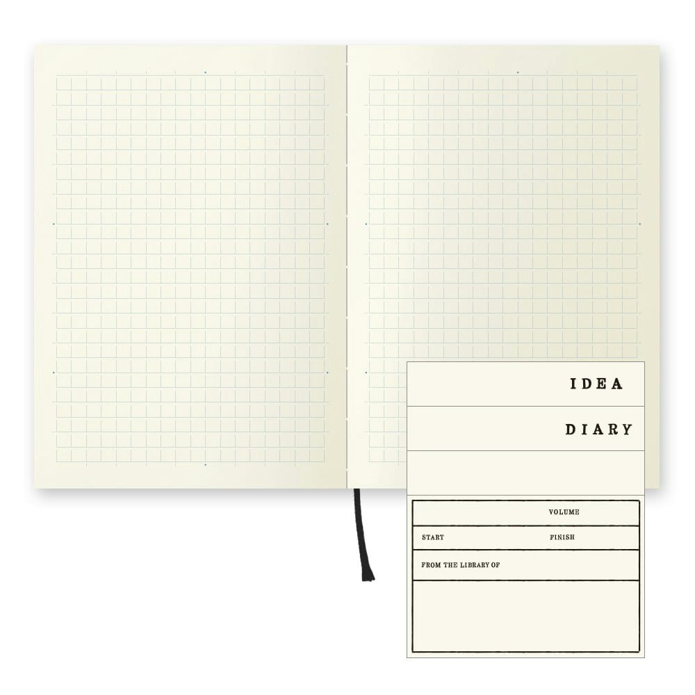 Midori MD Notebook - A6 Grid