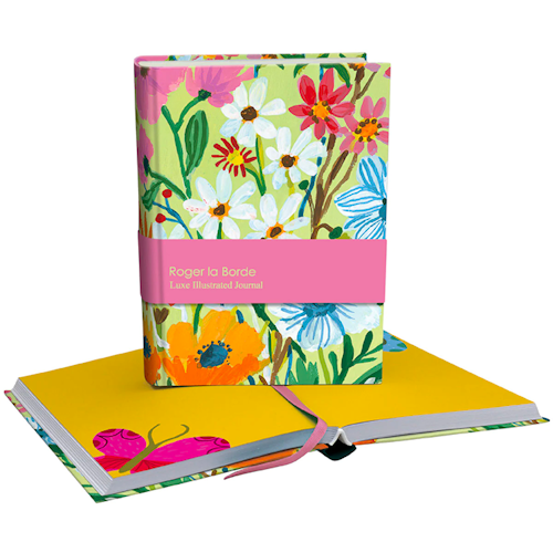 Roger la Borde Illustrated Journal - Flower Field