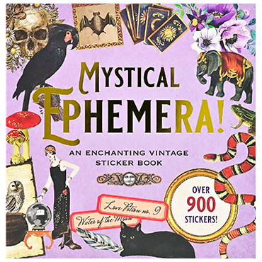 Bibliophelia Ephemera Sticker Book (over 780 stickers): Peter