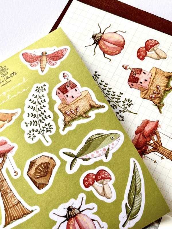 Washi Stickers Nikki Dotti - Magical Nature