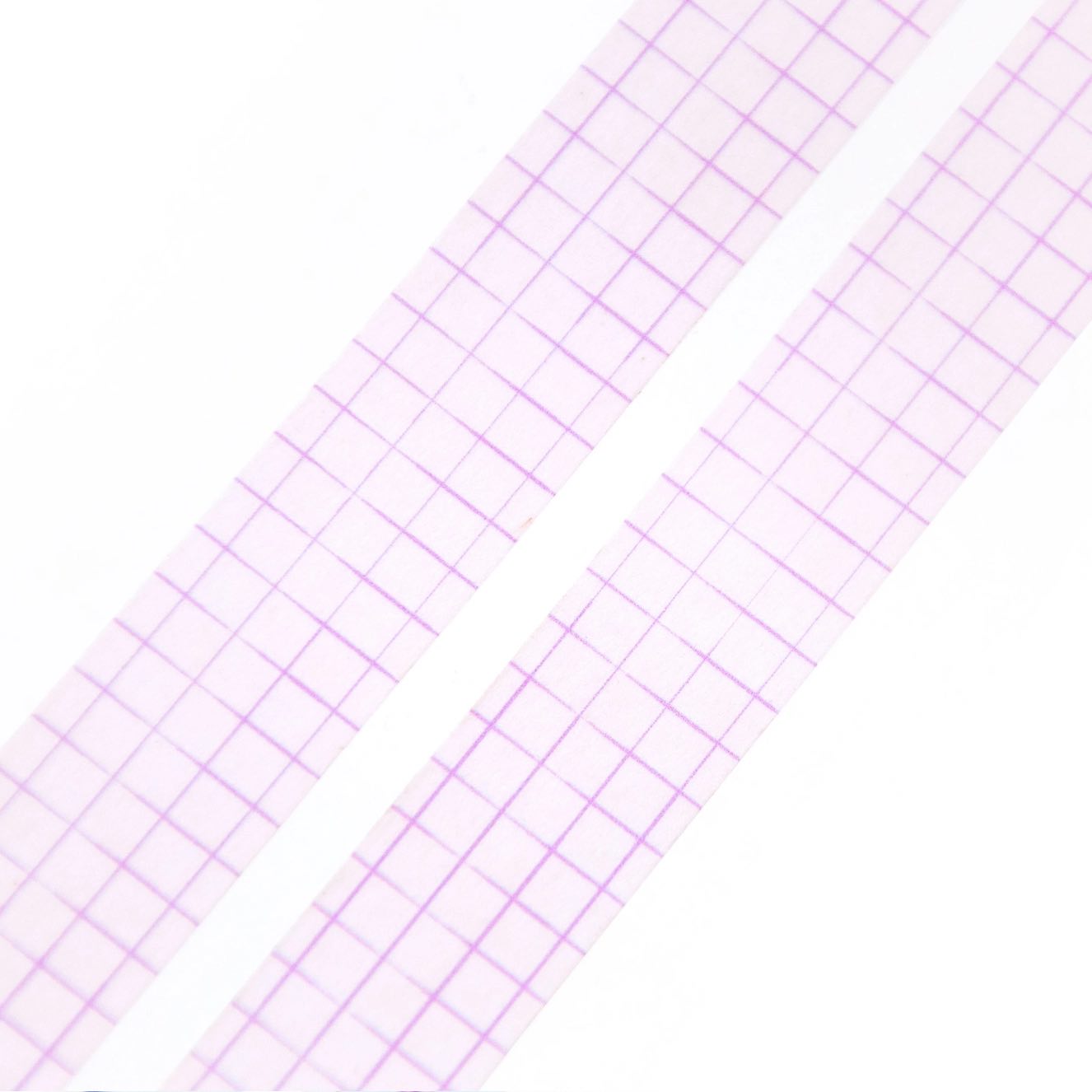 Washi tape Willwa - Pink Grid 15 mm