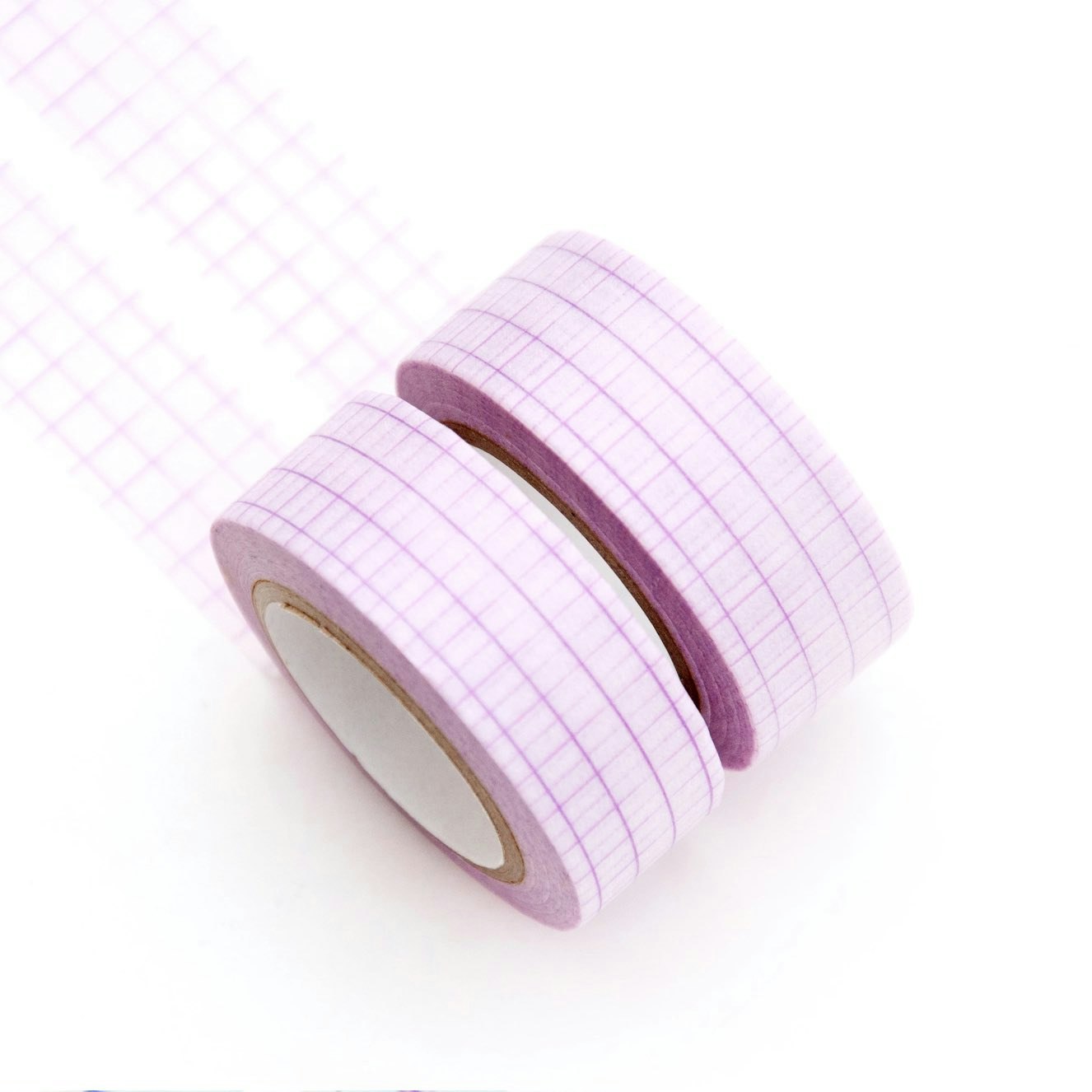 Washi tape Willwa - Pink Grid 15 mm