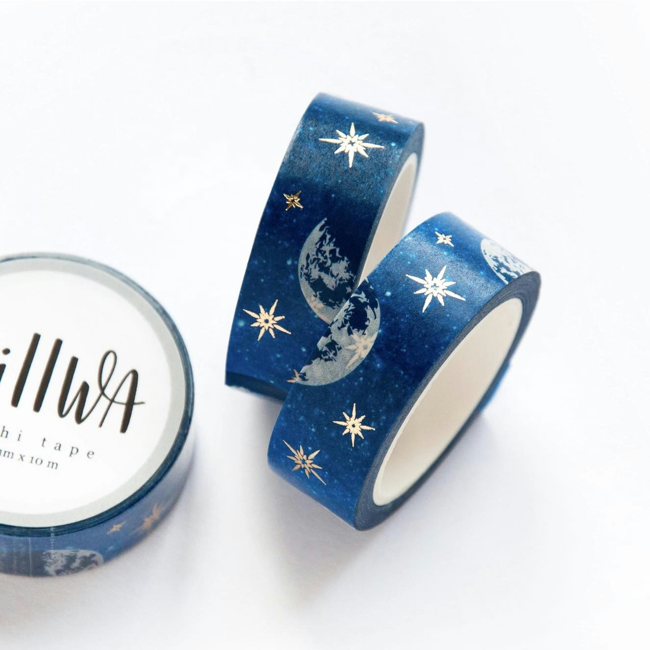 Washi Tape Willwa - Moon Phases 15 mm