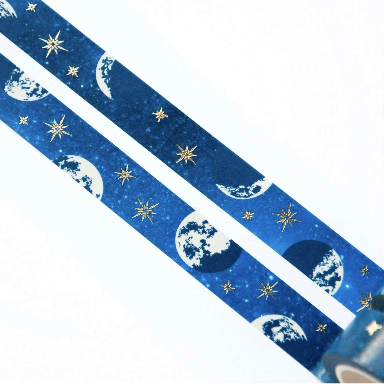 Washi Tape Willwa - Moon Phases 15 mm