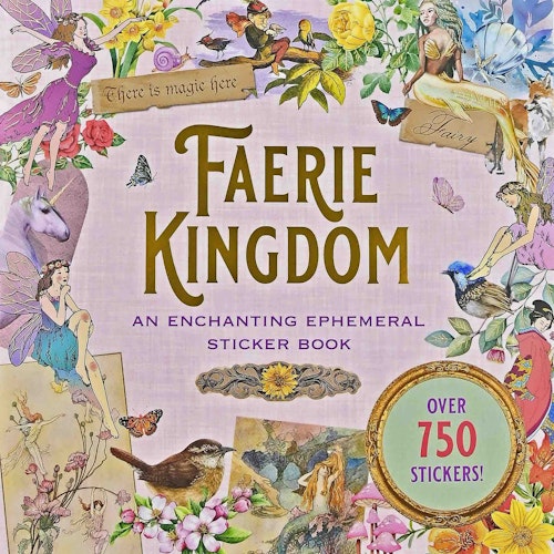 Stickersbok Faerie Kingdom (750 stickers)
