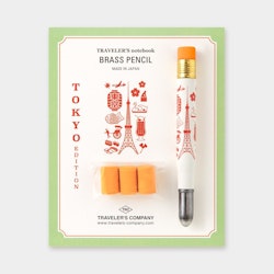 TOKYO Brass Pencil // Traveler's Notebook