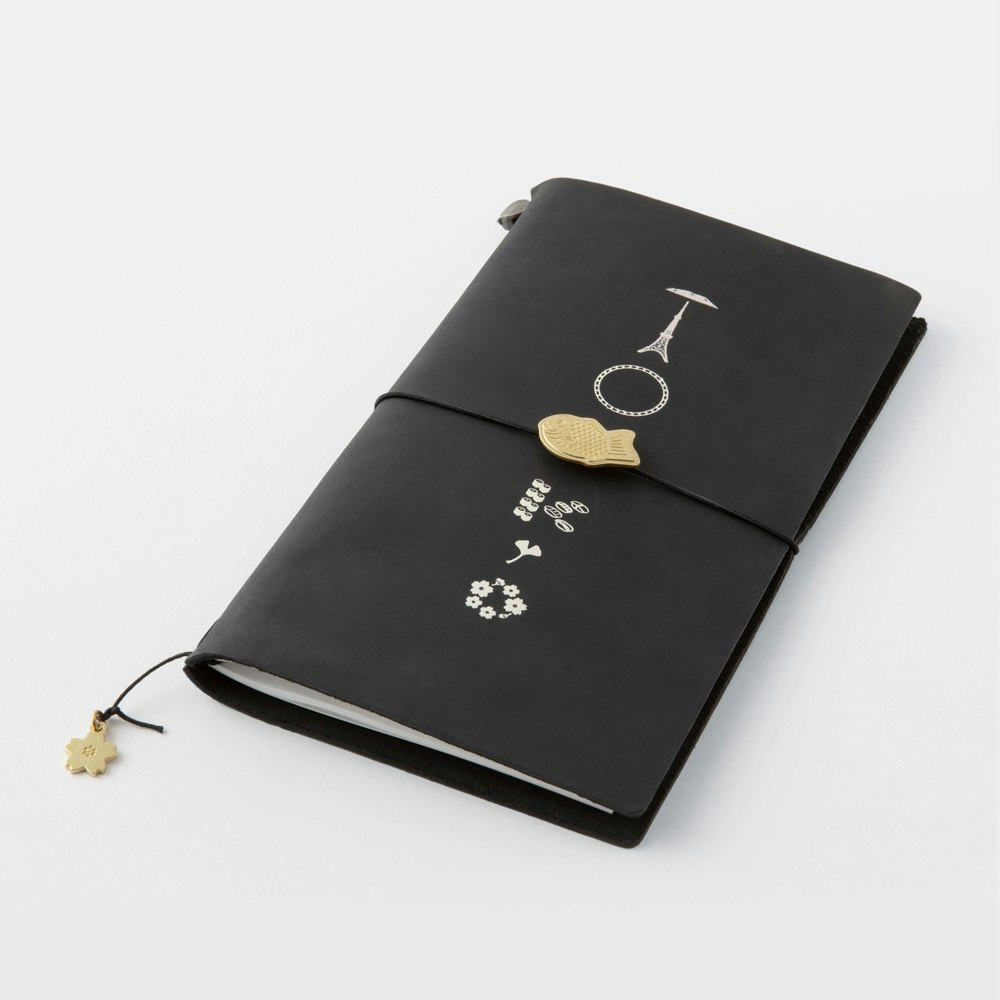 TOKYO Brass Charm // Traveler's Notebook