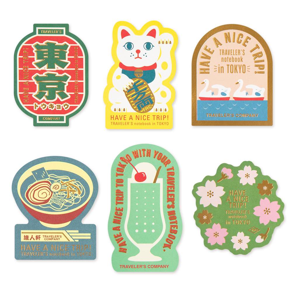 TOKYO Sticker Set // Traveler's Notebook