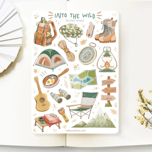 Stickers Lettoon - Into The Wild