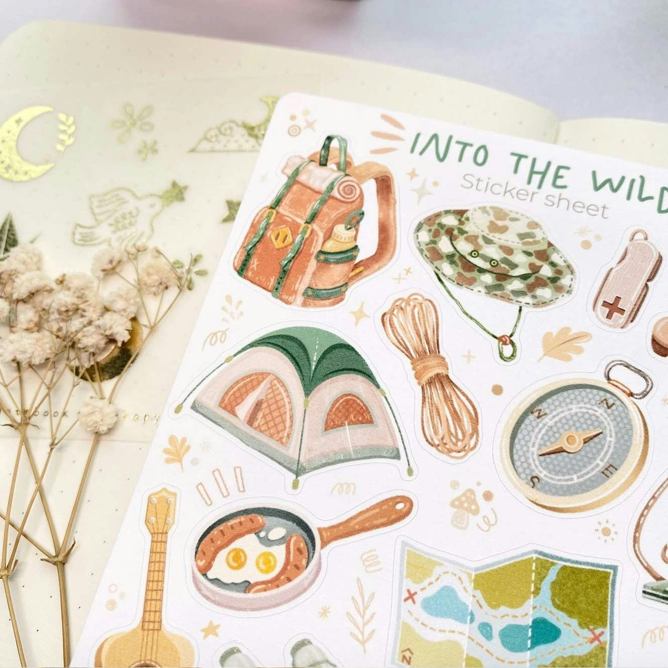 Stickers Lettoon - Into The Wild