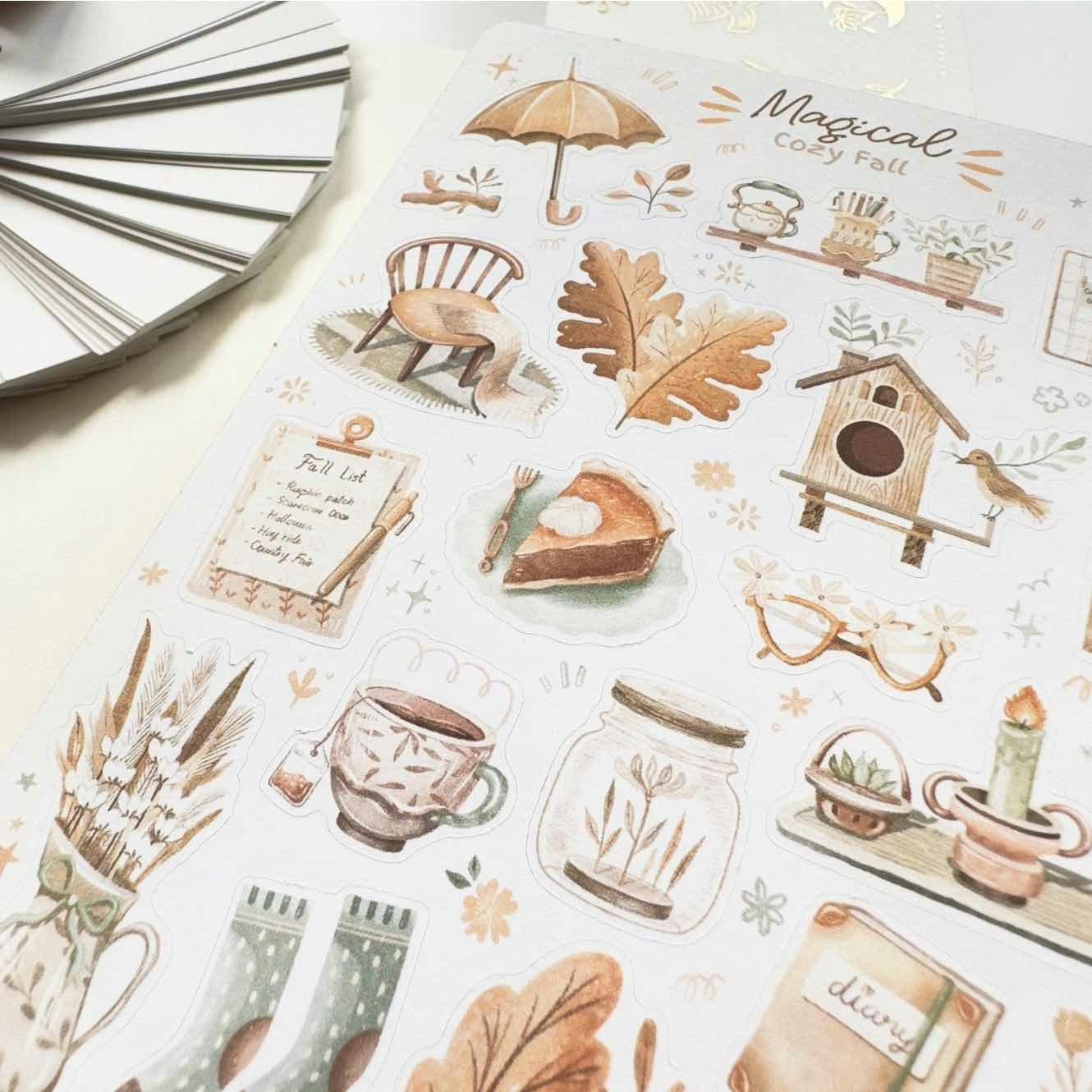 Stickers Lettoon - Magical Cozy Fall
