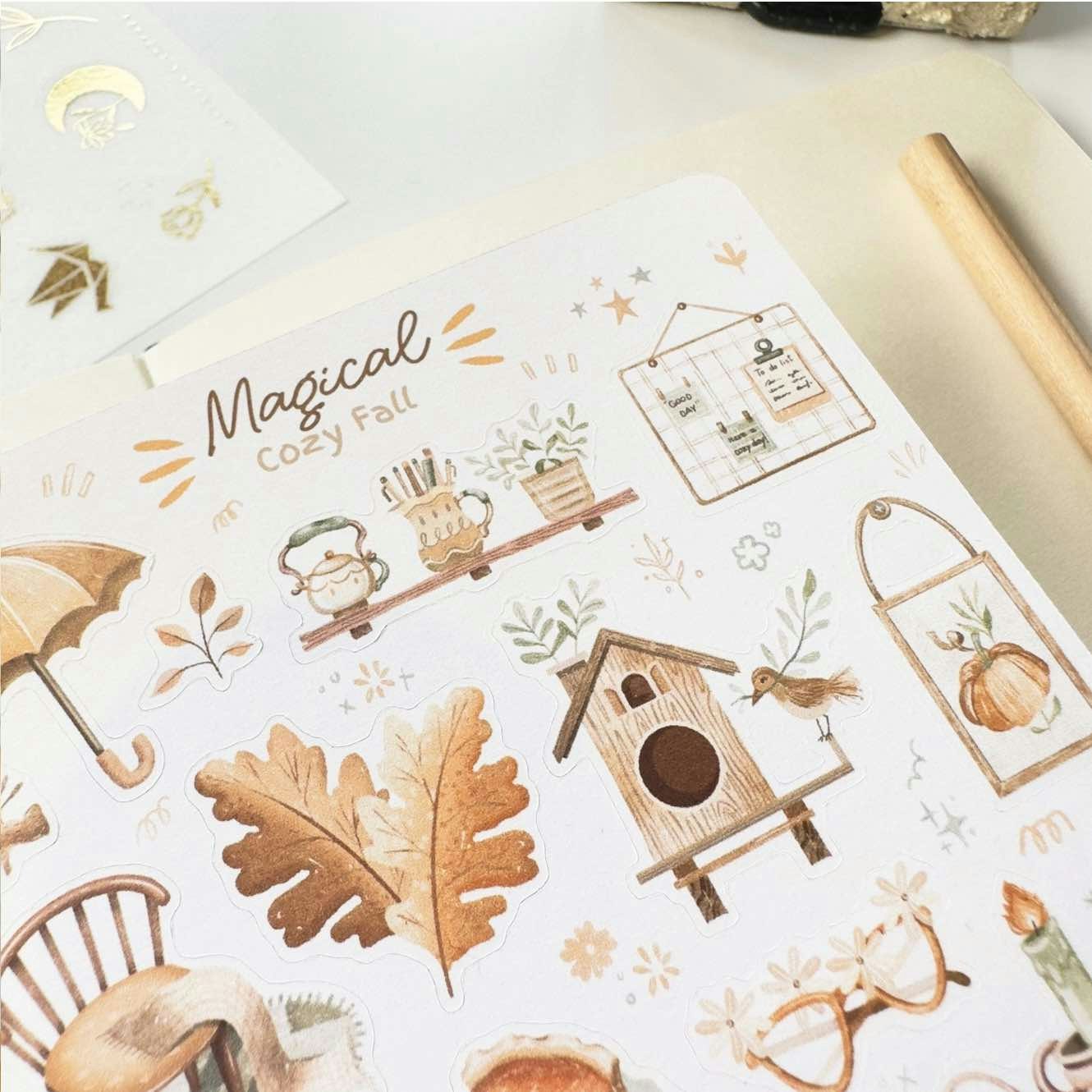 Stickers Lettoon - Magical Cozy Fall