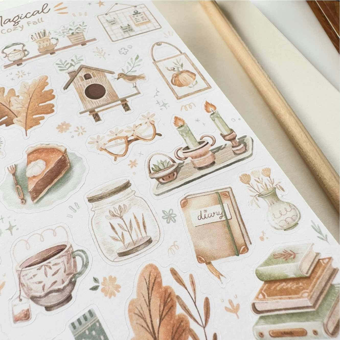 Stickers Lettoon - Magical Cozy Fall