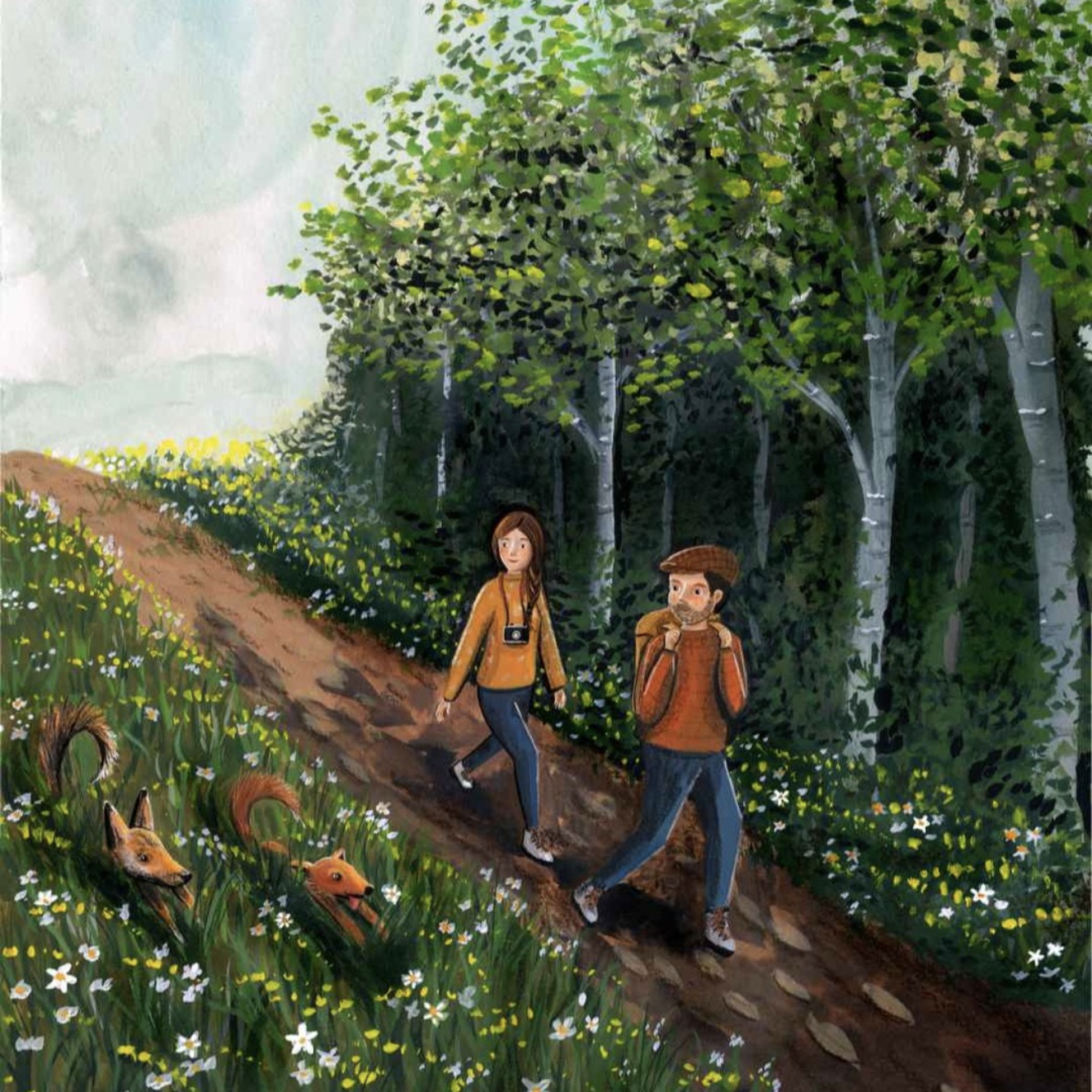 Kort Esther Bennink - Hiking time