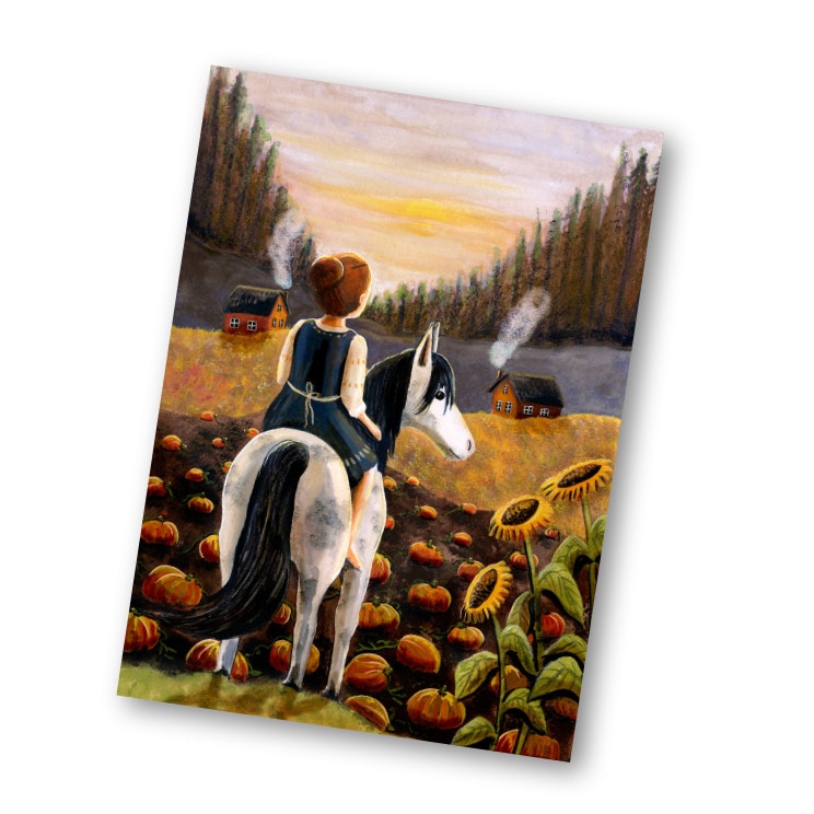 Card Esther Bennink - Cosy ride