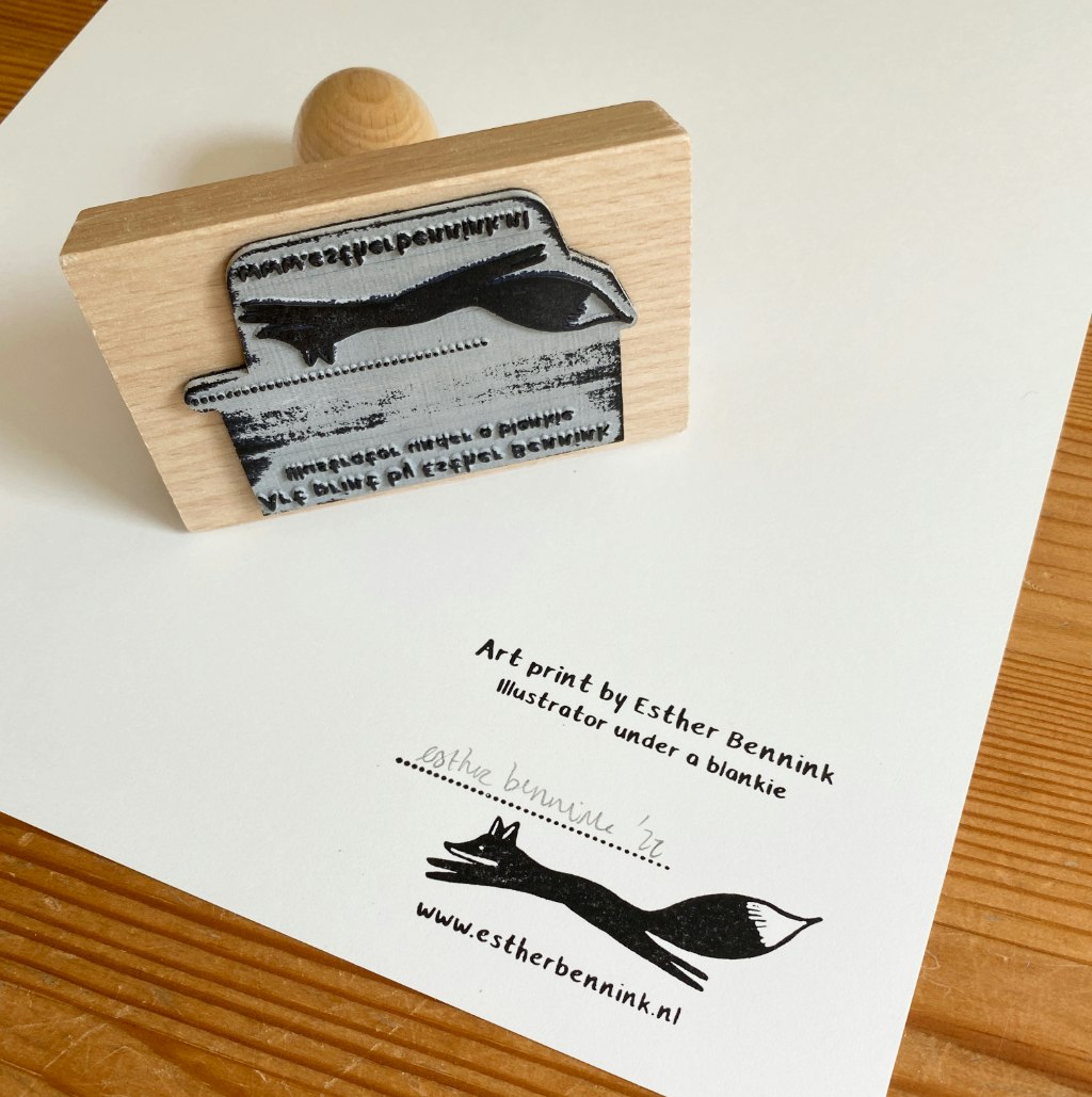 Print A4 Esther Bennink - Cocooning