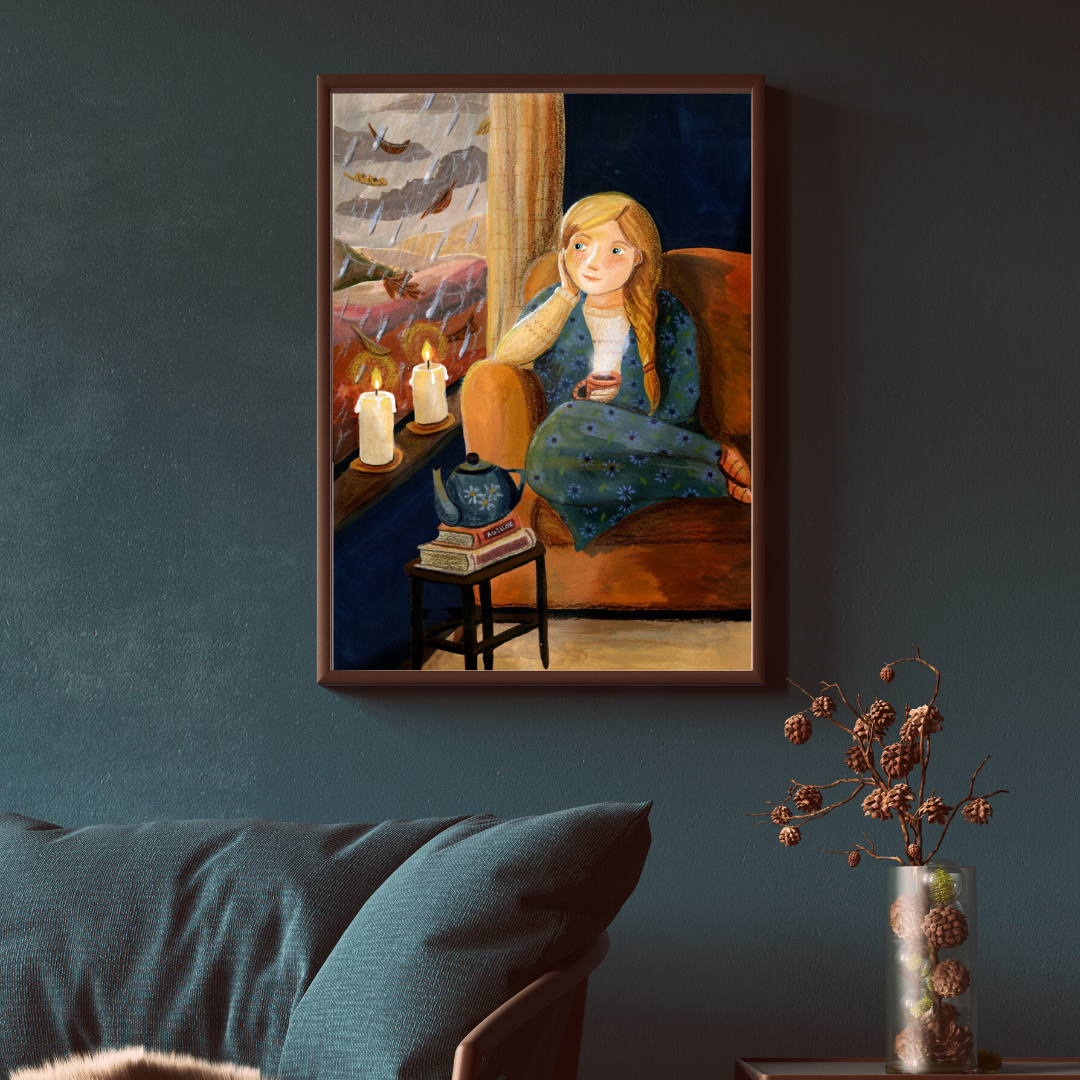 Print A4 Esther Bennink - Cocooning