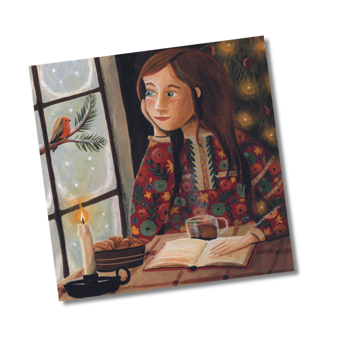 Kort Esther Bennink - Julfönster