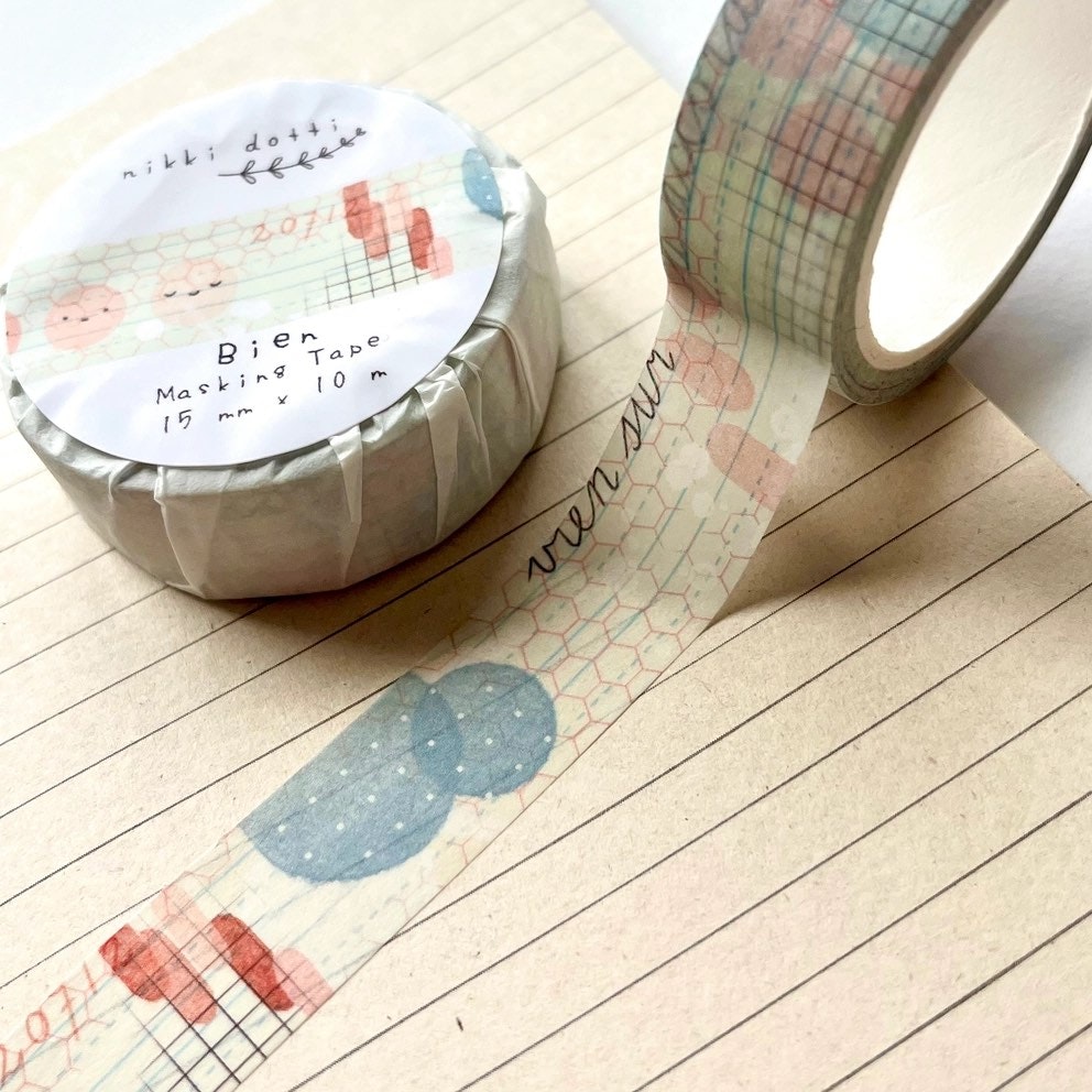 Washi tape Nikki Dotti - Bien 15 mm