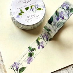 Washi tape Nikki Dotti x By Dew Stationery - Bloom 15 mm