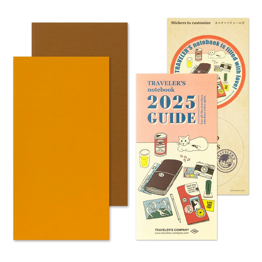 2025 Diary Refill (Weekly Vertical) - Regular Size // Traveler's Notebook