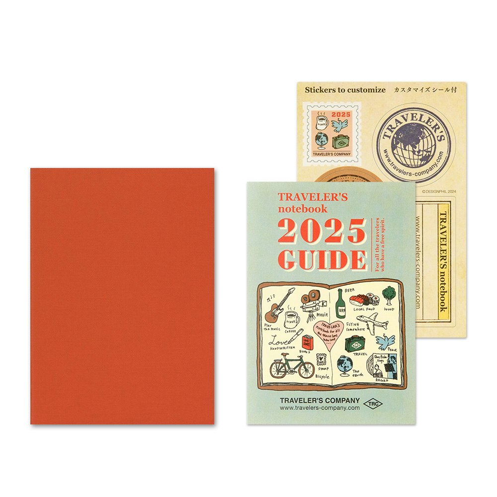 2025 Diary Refill (Monthly) - Passport Size // Traveler's Notebook