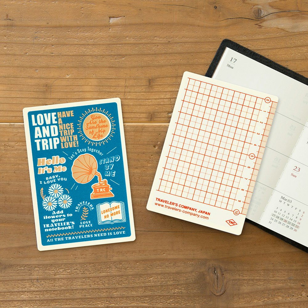 2025 Underlay - Passport Size // Traveler's Notebook