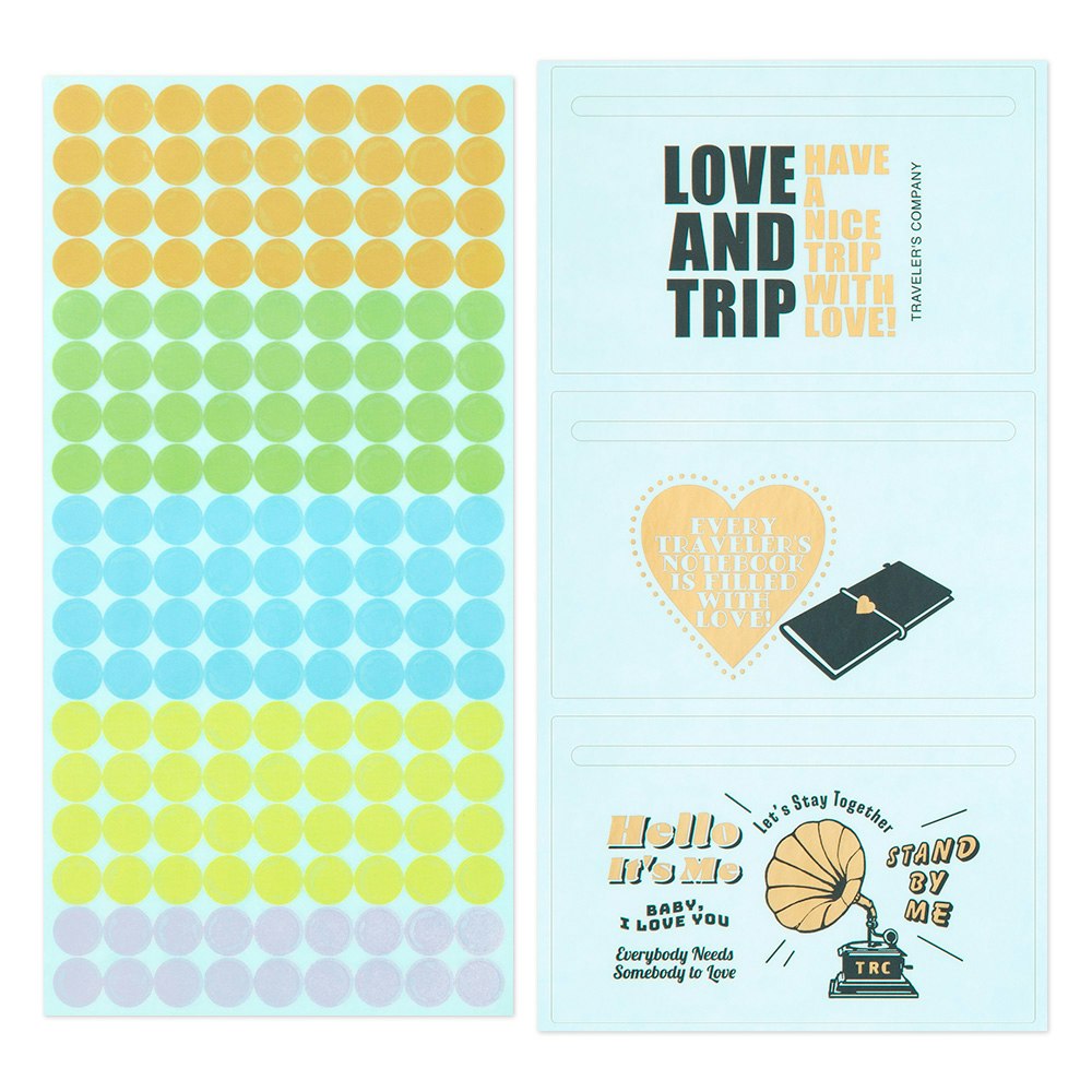 2025 Customized Stickers Set // Traveler's Notebook