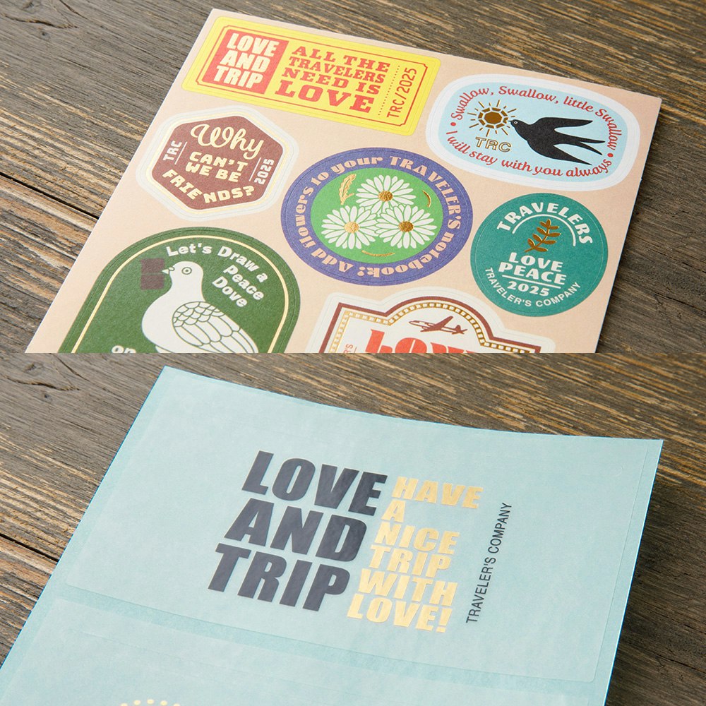 2025 Customized Stickers Set // Traveler's Notebook