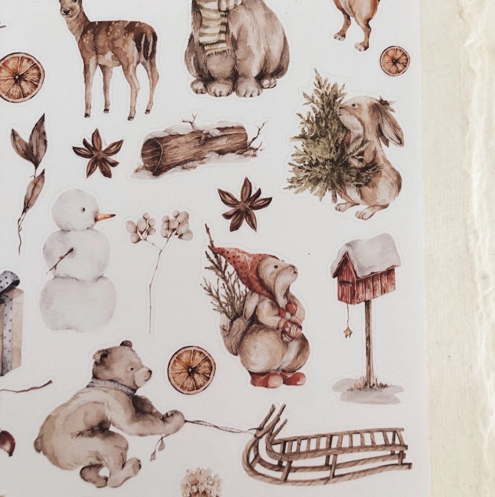 Chapteries Stickers - Christmas Cuteness