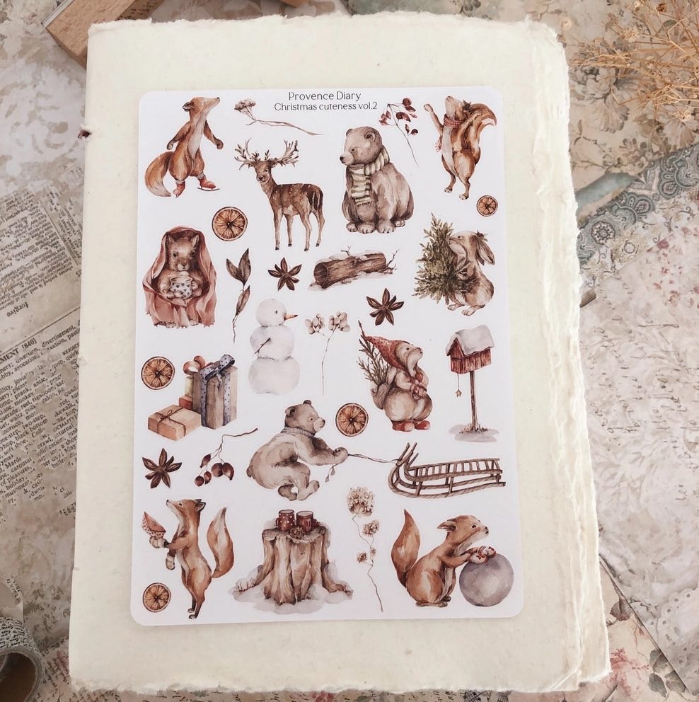 Chapteries Stickers - Christmas Cuteness