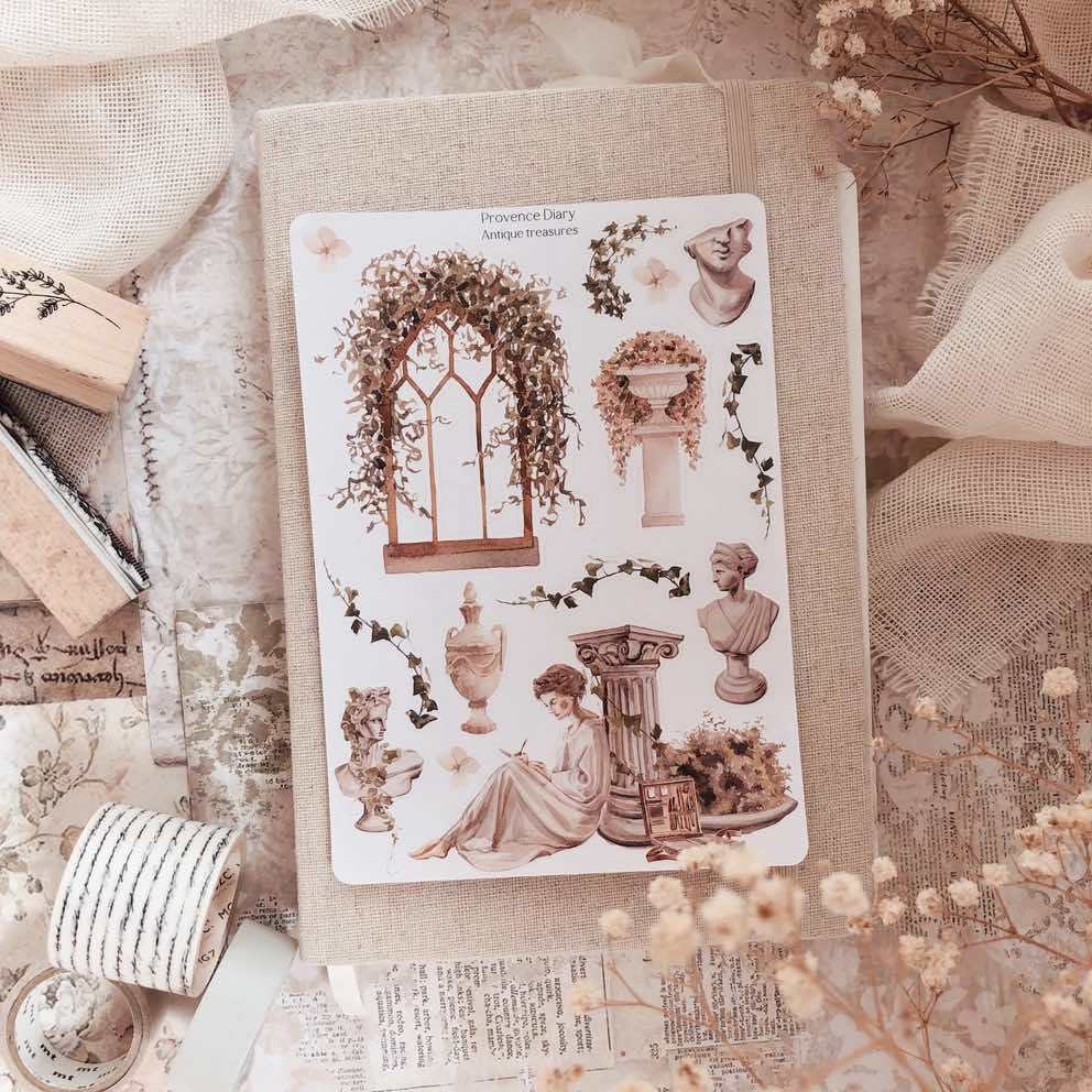 Chapteries Stickers - Antique Treasures