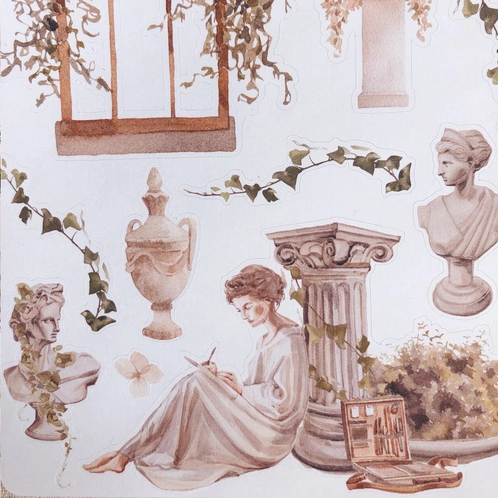 Chapteries Stickers - Antique Treasures