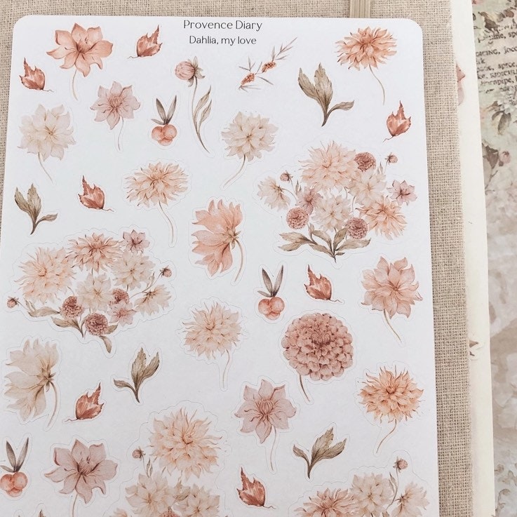 Chapteries Stickers - Dahlia, My Love