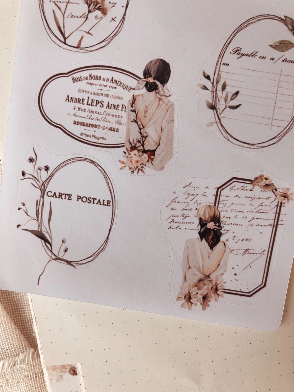 Chapteries Stickers - Vintage Frames