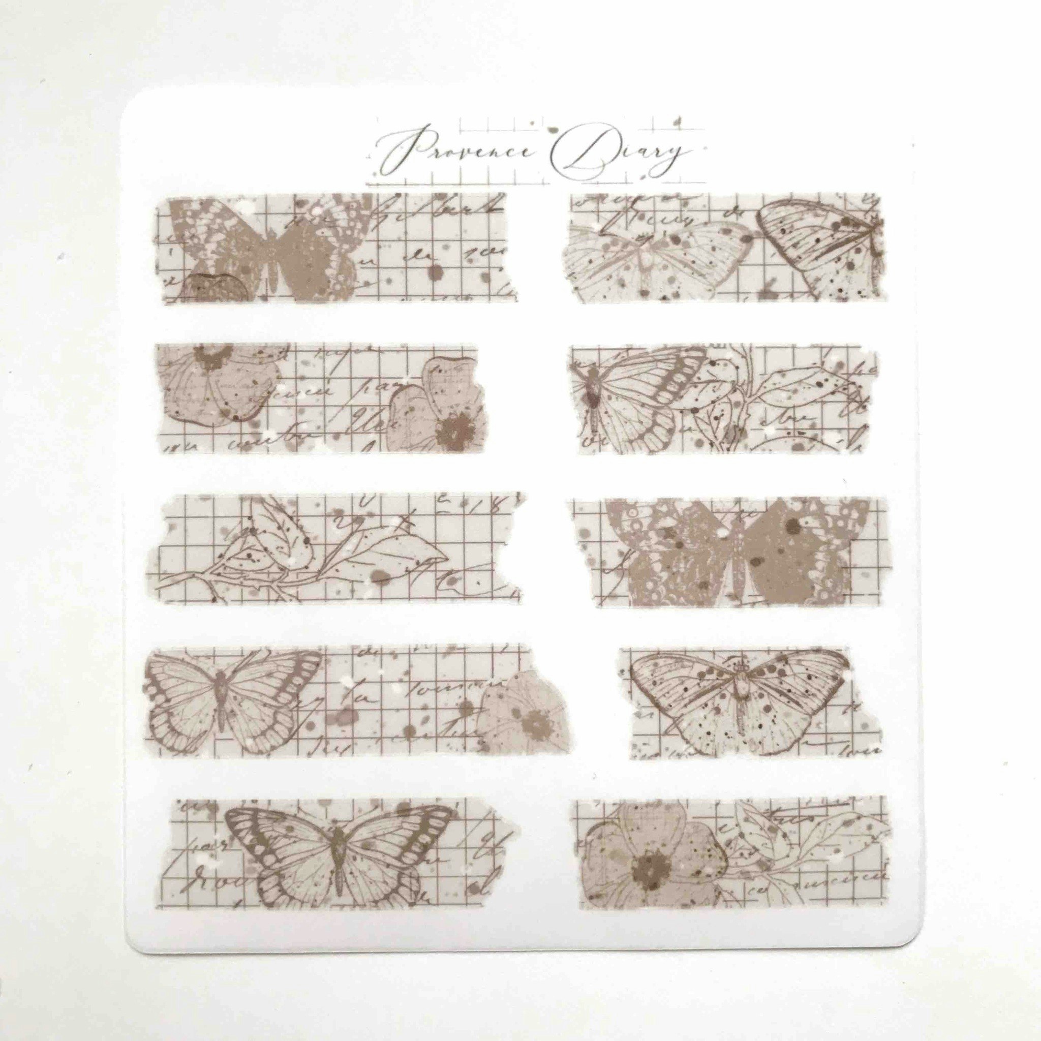 Chapteries Stickers - Beige Aesthetic Washi