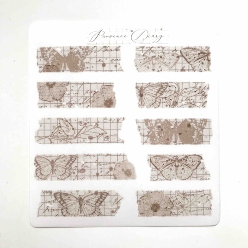Chapteries Stickers - Beige Aesthetic Washi