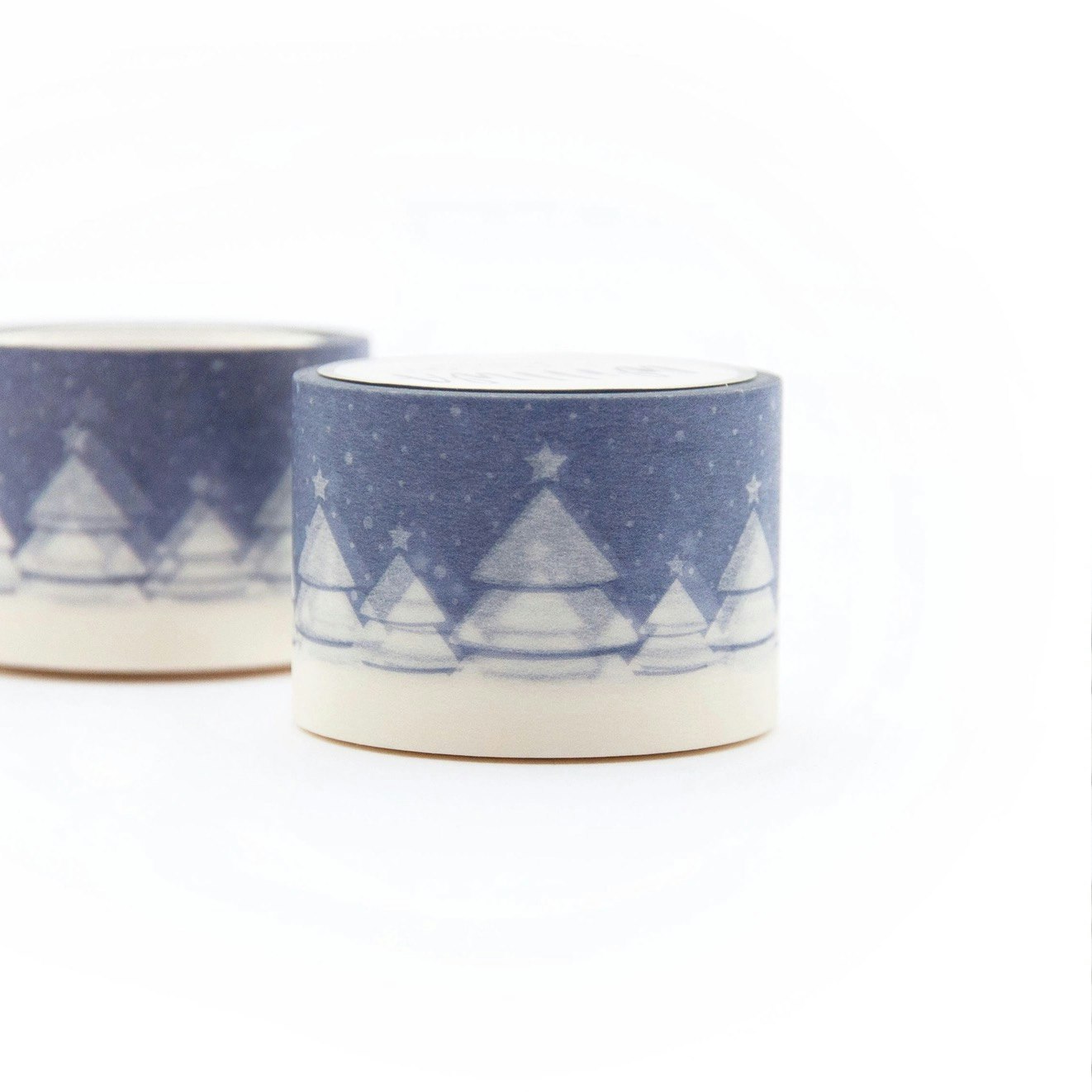 Washi tape Willwa - Snowy Winter Forest 30 mm