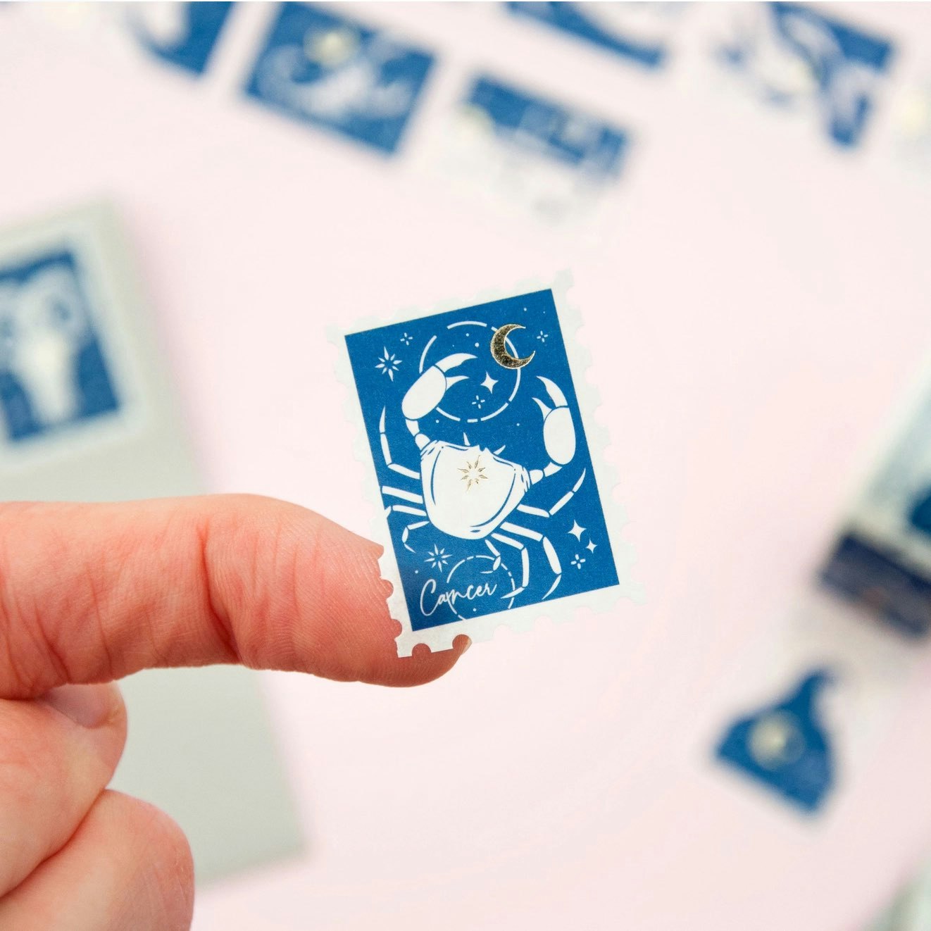 Washi tape Willwa - Zodiac Moon Stamp 25 mm