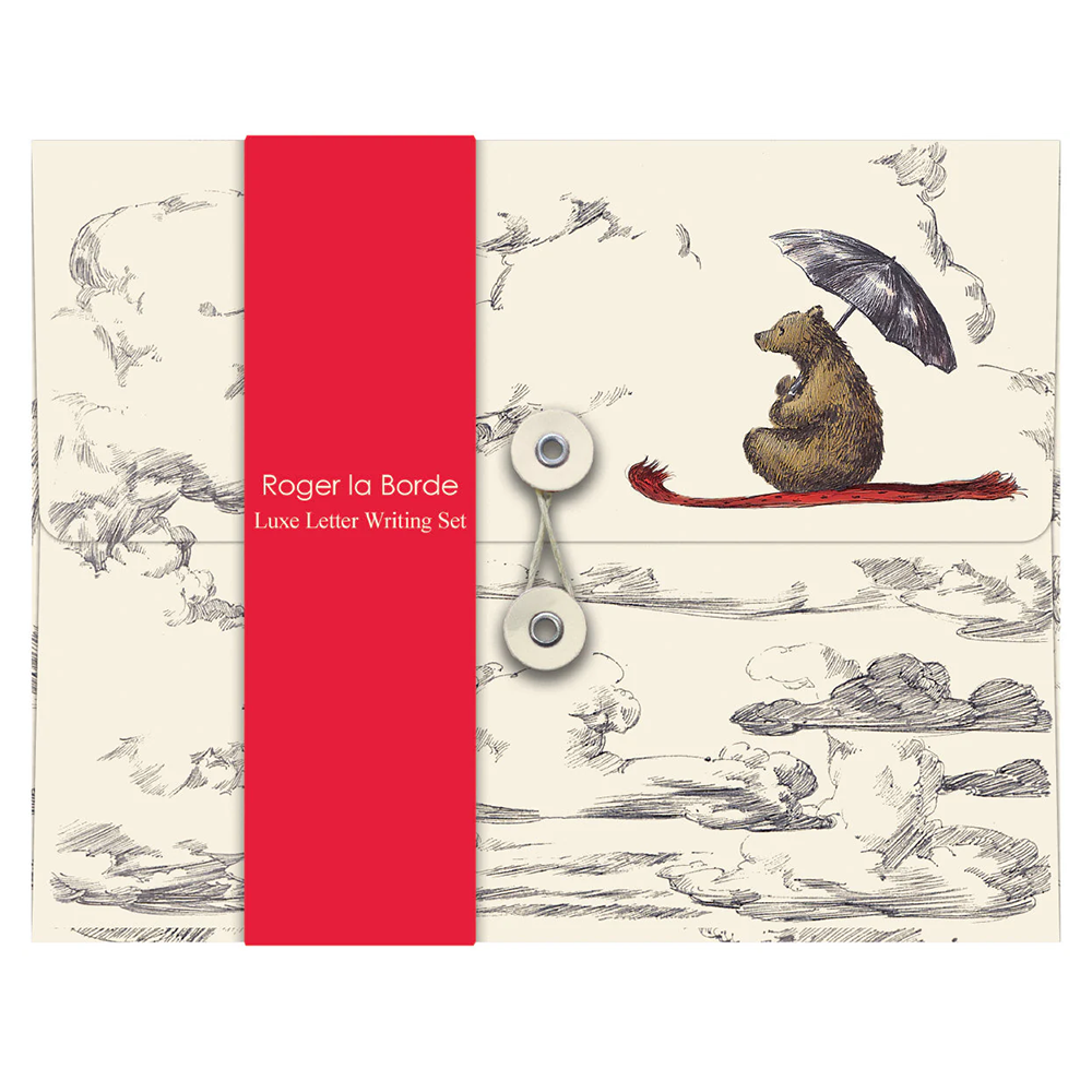 Brevpapper Roger la Borde - Flying Bear