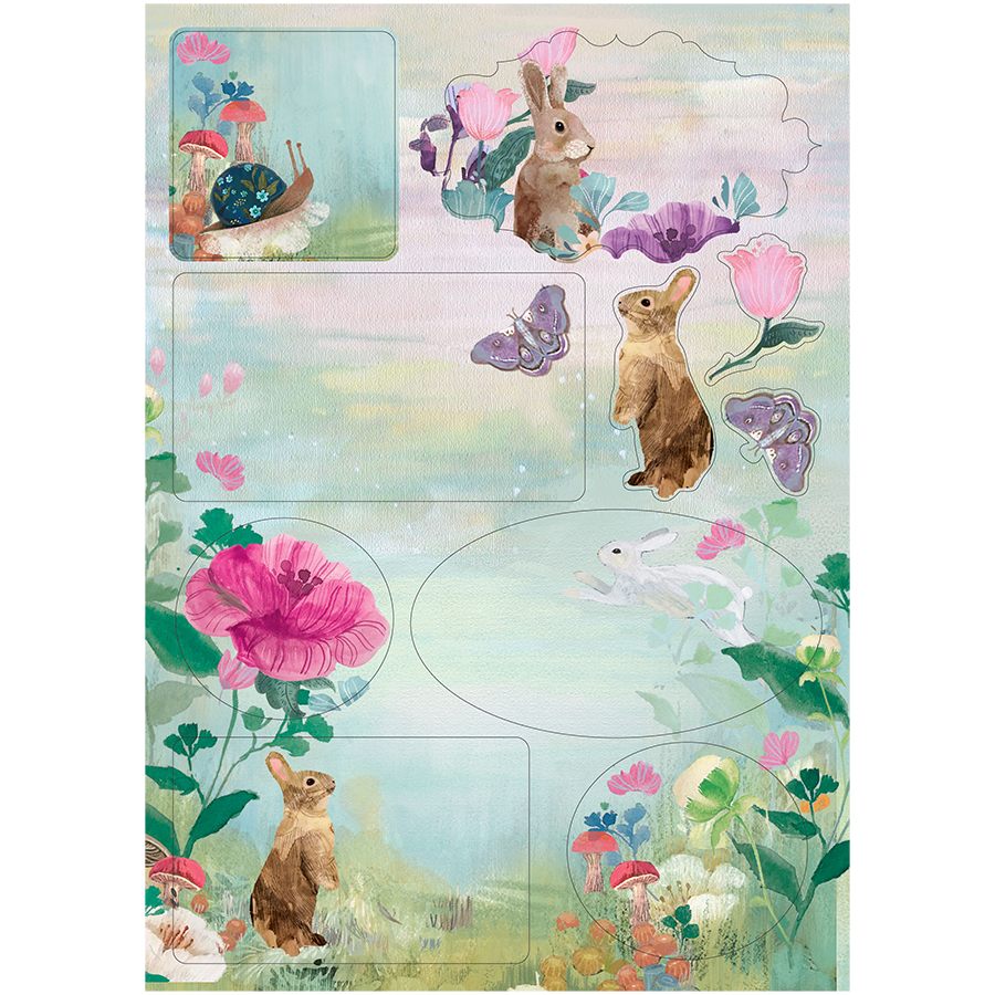 Brevpapper Roger la Borde - Dreamland Rabbit