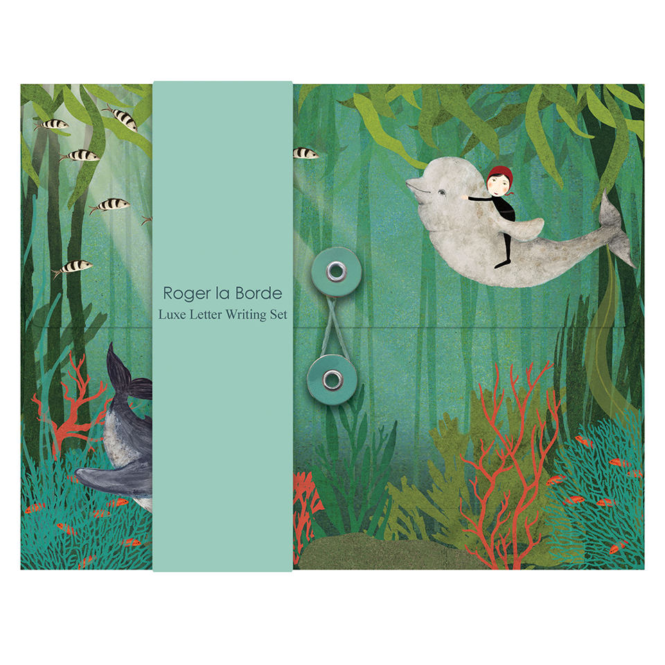 Brevpapper Roger la Borde - Whale Song