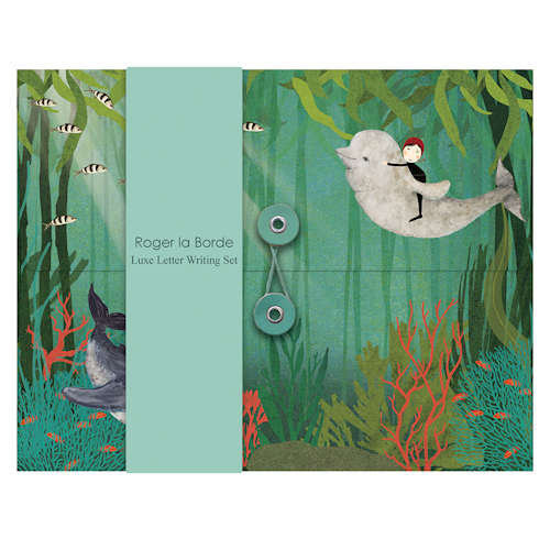 Stationery Set Roger la Borde - Whale Song
