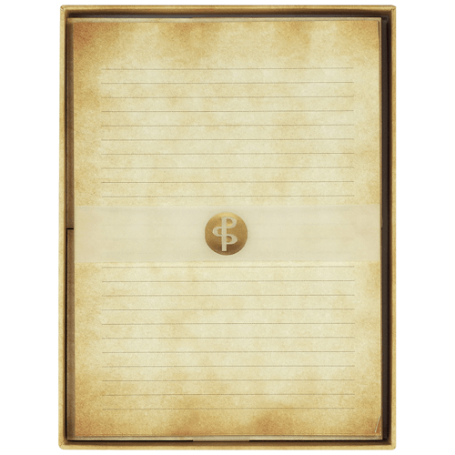 Brevpapper Peter Pauper Press - Vintage Parchment