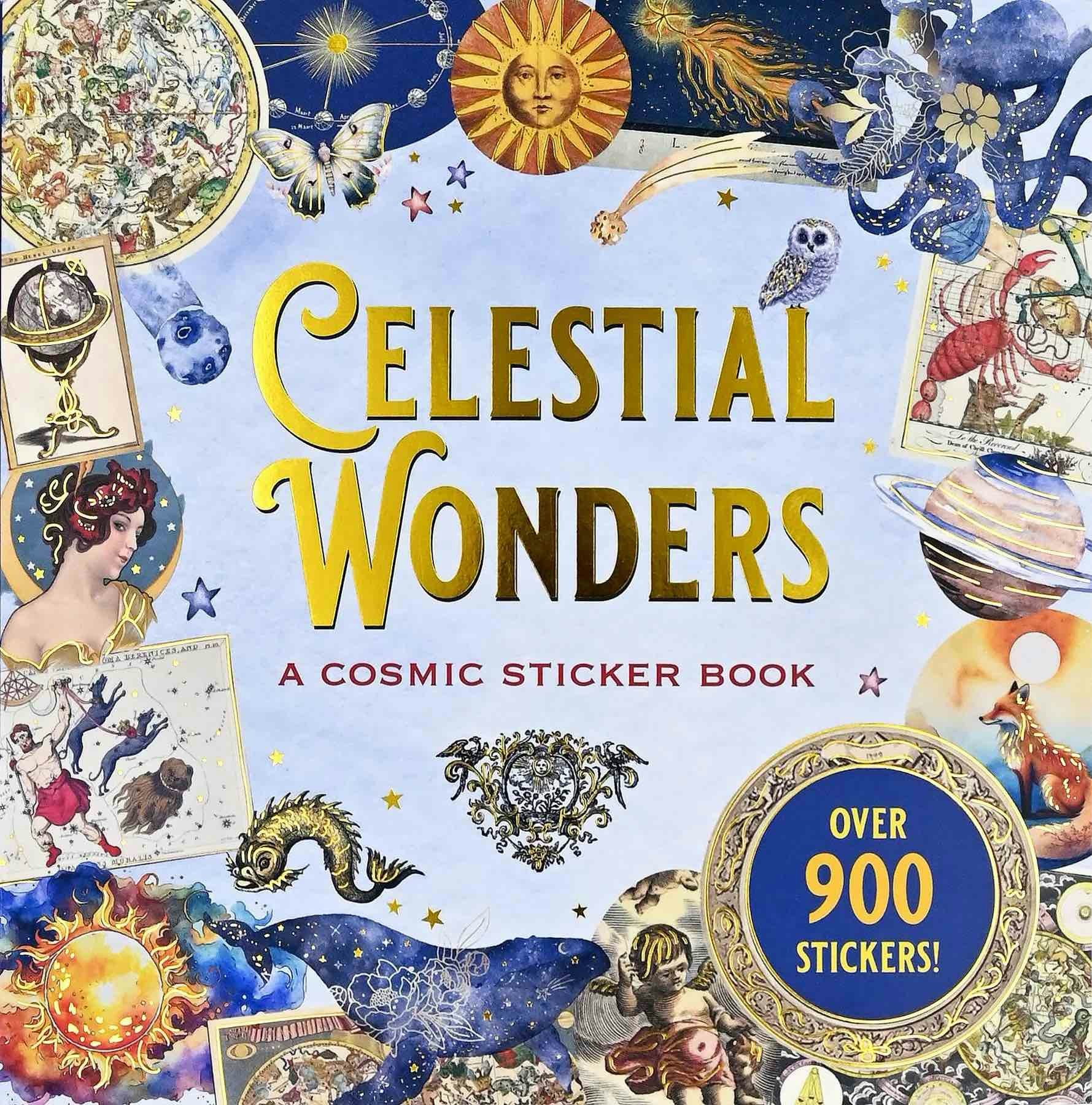 Sticker book Celestial Wonders (900 stickers)