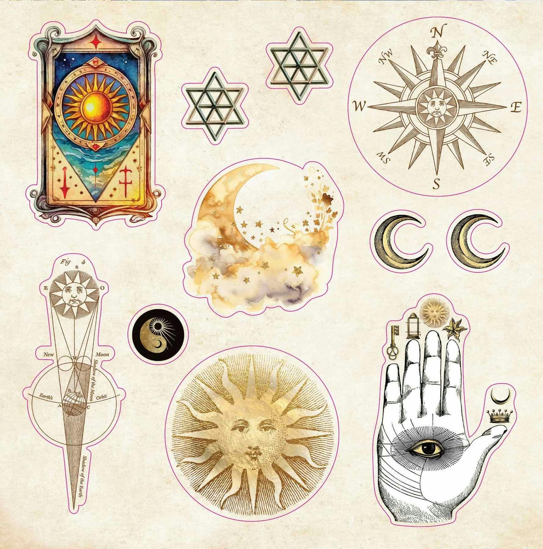 Sticker book Celestial Wonders (900 stickers)