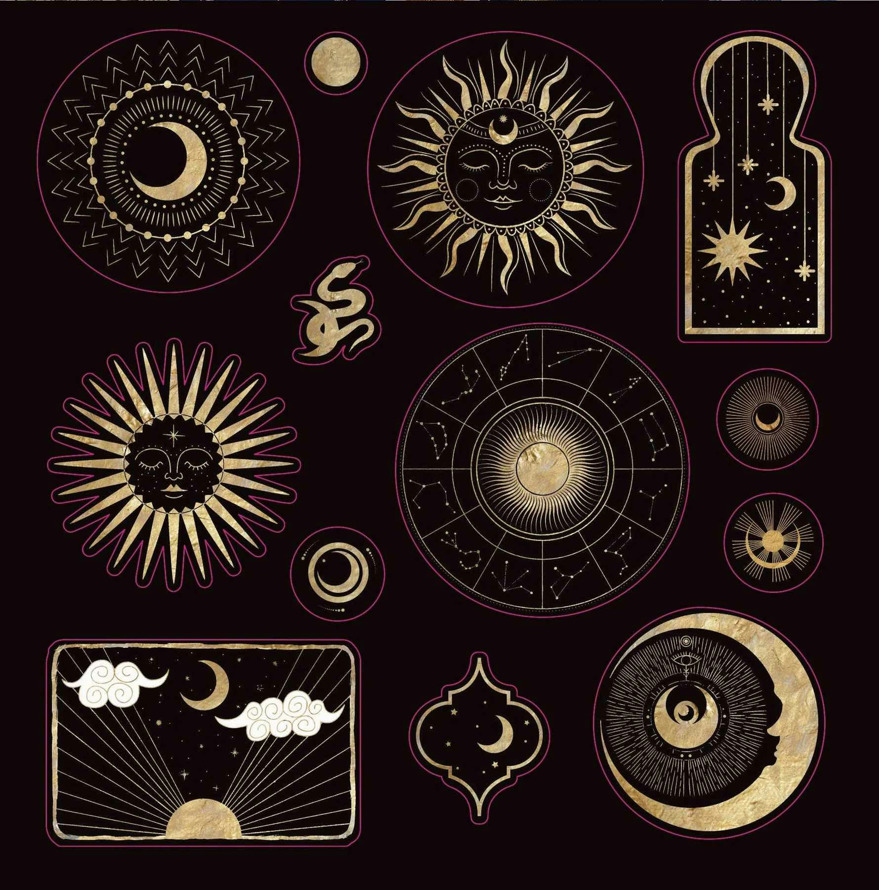 Sticker book Celestial Wonders (900 stickers)