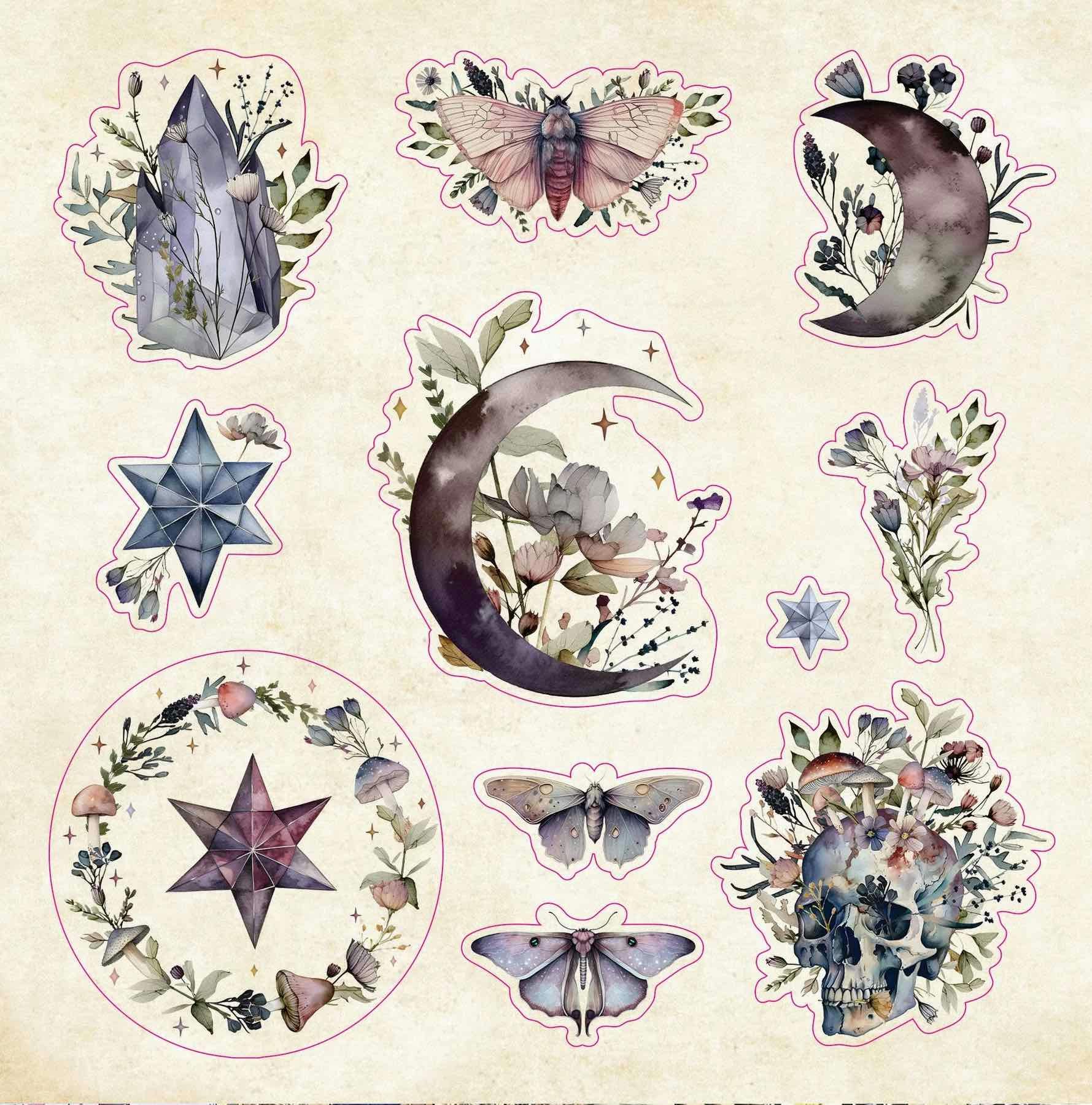 Sticker book Celestial Wonders (900 stickers)